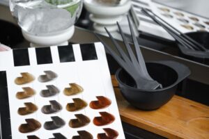 Hair Color Palette In Salon
